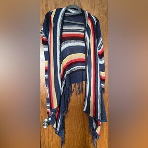 Billabong Navy and White Knit Sweater